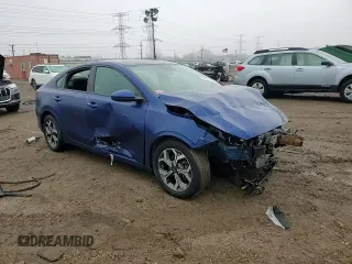 2020 Kia Forte LXS with VIN 3KPF24AD9LE255383, listed as a Copart auction lot 43591265 with 34,394 mi miles and Salvage Title. Bid and sale history available at carsss.com. Image 10.
