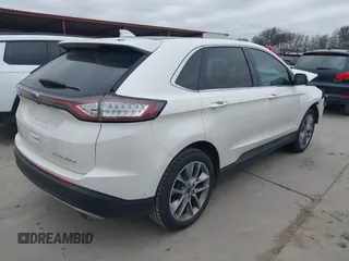 2016 Ford Edge Titanium with VIN 2FMPK3K83GBB51691, listed as a IAAI auction lot 41377380 with 145,839 mi miles. Bid and sale history available at carsss.com. Image 4.