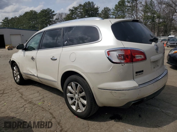 2014 Buick Enclave Premium with VIN 5GAKVCKD3EJ351354, listed as a Copart auction lot 49095355 with 219,862 mi miles and Salvage Title. Bid and sale history available at DreamBid. Image 2.