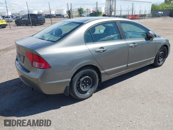 2008 Honda Civic LX with VIN 1HGFA165X8L022051, listed as a IAAI auction lot 42162390 with 206,753 mi miles and . Bid and sale history available at DreamBid. Image 4.