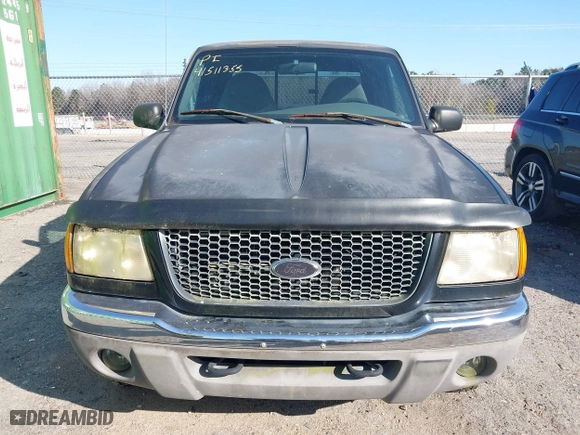 2001 Ford Ranger XL Fleet with VIN 1FTZR15U01PA42952, listed as a IAAI auction lot 41511355 with 143,544 mi miles. Bid and sale history available at carsss.com. Image 6.