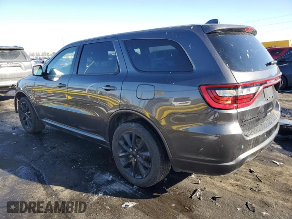 2017 Dodge Durango GT with VIN 1C4RDJDG8HC817087, listed as a Copart auction lot 42809705 with 166,860 mi miles and Salvage Title. Bid and sale history available at carsss.com. Image 2.