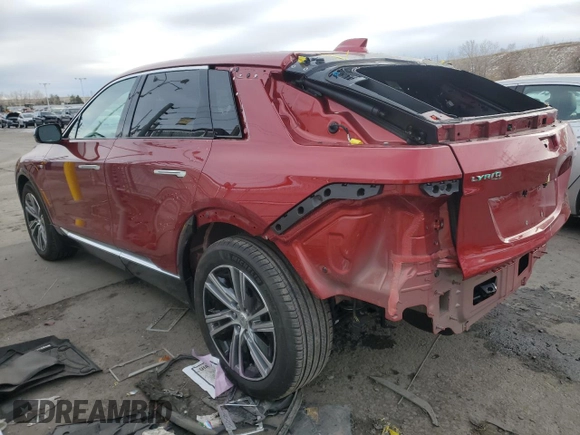 2024 Cadillac LYRIQ Luxury z VIN 1GYKPPRL7RZ108497, wystawiony jako Copart lot #45024425 z przebiegiem 12 586 mil mil oraz Czysty tytuł • Clean title. Historia ofert i sprzedaży dostępna na DreamBid. Obrazek 2.