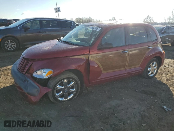 2002 Chrysler PT Cruiser Limited with VIN 3C8FY68B02T369232, listed as a Copart auction lot 79925054 with 62,409 mi miles and Clean Title. Bid and sale history available at DreamBid. Image 1.