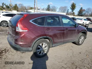 2013 Honda CR-V EX-L with VIN 5J6RM4H70DL010224, listed as a Copart auction lot 88466445 with 204,370 mi miles and Salvage Title. Bid and sale history available at carsss.com. Image 3.