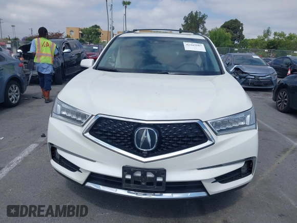 2018 Acura MDX Advance with VIN 5J8YD4H80JL012045, listed as a IAAI auction lot 42343187 with 49,461 mi miles and . Bid and sale history available at DreamBid. Image 12.
