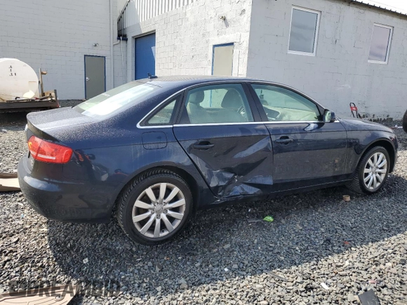 2010 Audi A4 2.0T Premium Plus with VIN WAUFFAFL2AN058032, listed as a Copart auction lot 52121865 with 172,051 mi miles and Salvage Title. Bid and sale history available at carsss.com. Image 3.