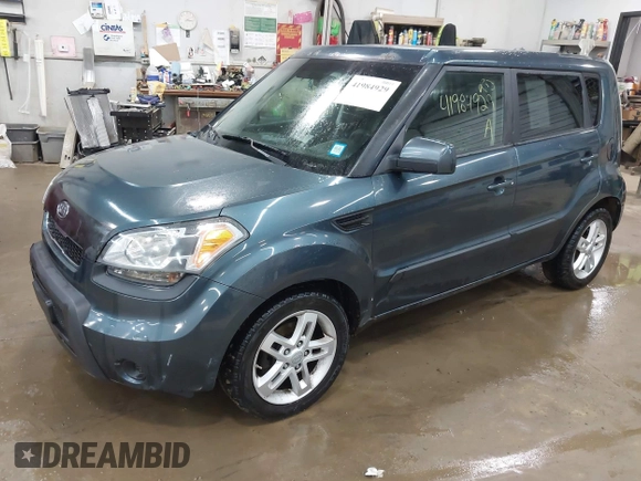 2011 Kia Soul + with VIN KNDJT2A24B7234157, listed as a IAAI auction lot 41984929 with 241,310 mi miles and . Bid and sale history available at DreamBid. Image 2.