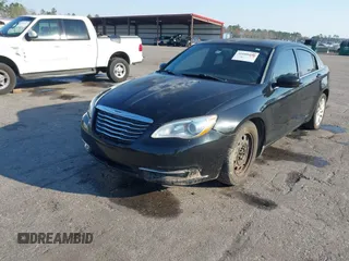 2014 Chrysler 200 LX with VIN 1C3CCBAG8EN149878, listed as a IAAI auction lot 41680490 with 236,453 mi miles. Bid and sale history available at carsss.com. Image 2.