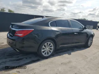 2016 Buick LaCrosse Leather with VIN 1G4GB5G33GF171379, listed as a Copart auction lot 61214555 with 108,947 mi miles and Salvage title. Bid and sale history available at DreamBid. Image 3.