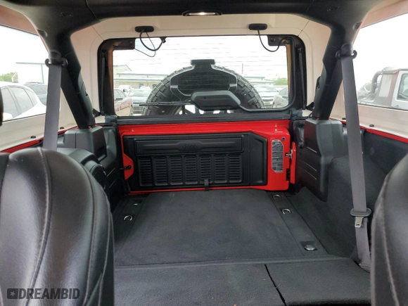 2018 Jeep Wrangler Unlimited Sahara with VIN 1C4HJXEG5JW168049, listed as a Copart auction lot 50514895 with 54,646 mi miles and Salvage Title. Bid and sale history available at carsss.com. Image 10.