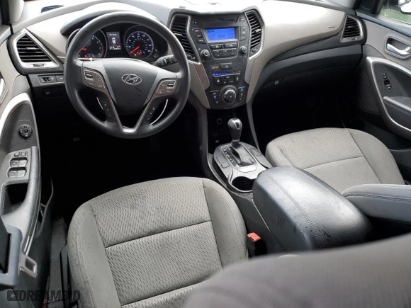 2015 Hyundai Santa Fe Sport with VIN 5XYZT3LBXFG273849, listed as a Copart auction lot 49183885 with 153,334 mi miles and Salvage Title. Bid and sale history available at carsss.com. Image 8.