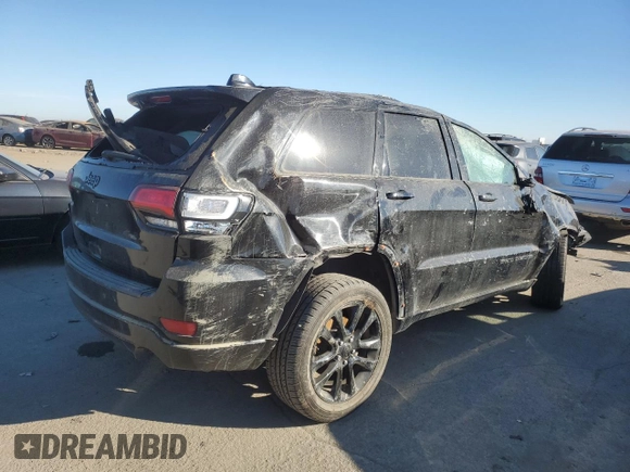 2018 Jeep Grand Cherokee Altitude with VIN 1C4RJEAG4JC480797, listed as a Copart auction lot 42009255 with Not provided miles and Salvage title. Bid and sale history available at DreamBid. Image 3.