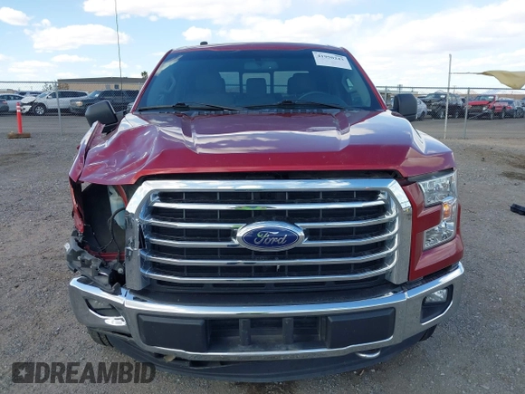 2016 Ford F-150 XLT with VIN 1FTEW1EP0GKE47071, listed as a IAAI auction lot 41950243 with 92,138 mi miles and . Bid and sale history available at carsss.com. Image 12.
