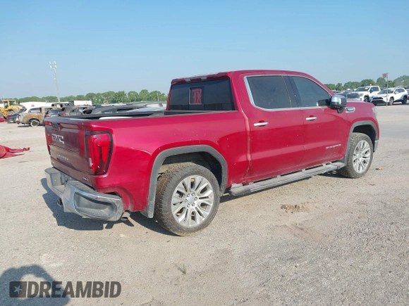 2020 GMC Sierra 1500 SLT with VIN 3GTP8DED9LG288966, listed as a IAAI auction lot 42012445 with 118,696 mi miles and . Bid and sale history available at DreamBid. Image 4.