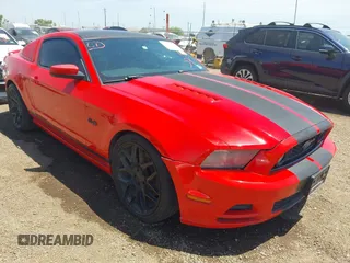 2014 Ford Mustang GT with VIN 1ZVBP8CF3E5311108, listed as a IAAI auction lot 42050082 with 149,675 mi miles and . Bid and sale history available at DreamBid. Image 1.