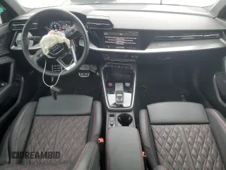 2023 Audi S3 Premium Plus z VIN WAUH3DGY5PA054747, wystawiony jako Copart lot #73563684 z przebiegiem 18 556 mil mil oraz Szkoda całkowita • Salvage title. Historia ofert i sprzedaży dostępna na DreamBid. Obrazek 8.