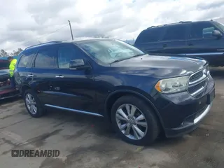 2013 Dodge Durango Crew with VIN 1C4SDJDT6DC674391, listed as a IAAI auction lot 41731991 with 119,235 mi miles. Bid and sale history available at carsss.com. Image 14.