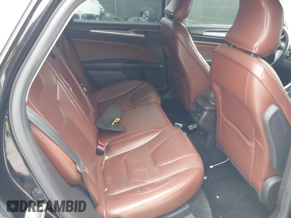 2016 Ford Fusion SE with VIN 3FA6P0HD0GR205184, listed as a IAAI auction lot 42044218 with 136,262 mi miles. Bid and sale history available at carsss.com. Image 8.