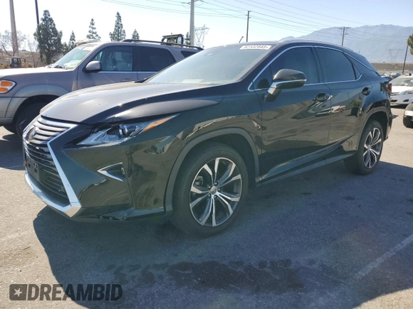 2016 Lexus RX 350 with VIN 2T2ZZMCA0GC023332, listed as a Copart auction lot 62332845 with 57,971 mi miles and Salvage title. Bid and sale history available at DreamBid. Image 1.