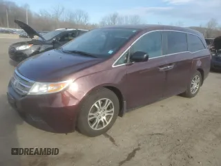 2013 Honda Odyssey EX-L with VIN 5FNRL5H60DB048626, listed as a Copart auction lot 50883185 with 273,259 mi miles and Clean Title. Bid and sale history available at carsss.com. Image 1.