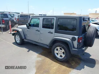 2016 Jeep Wrangler Unlimited Freedom with VIN 1C4BJWDG7GL109953, listed as a IAAI auction lot 42140111 with 24,570 mi miles and . Bid and sale history available at DreamBid. Image 3.