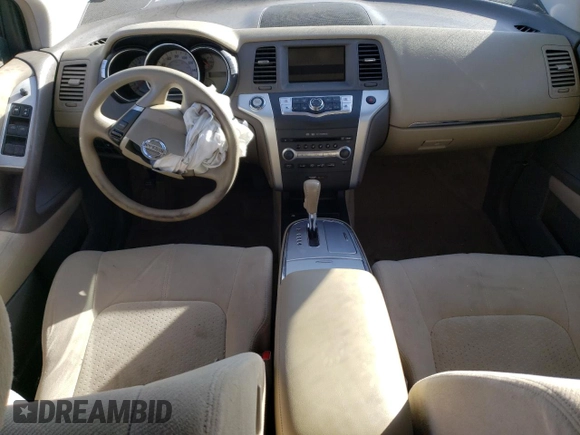2009 Nissan Murano LE with VIN JN8AZ18W09W106567, listed as a Copart auction lot 73054083 with 0 mi miles and Salvage Title. Bid and sale history available at carsss.com. Image 8.