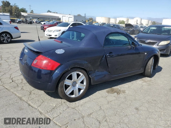 2004 Audi TT z VIN TRUTC28N441004820, wystawiony jako Copart lot #59420835 z przebiegiem 152 988 mil mil oraz Szkoda całkowita • Salvage title. Historia ofert i sprzedaży dostępna na DreamBid. Obrazek 3.