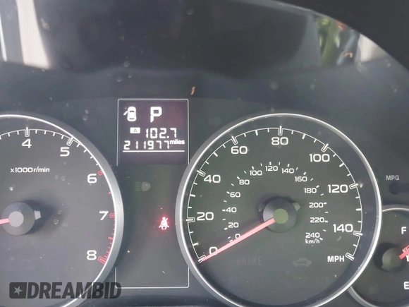2014 Subaru Outback 2.5i with VIN 4S4BRBAC8E3213704, listed as a IAAI auction lot 42232365 with 211,977 mi miles and . Bid and sale history available at DreamBid. Image 15.