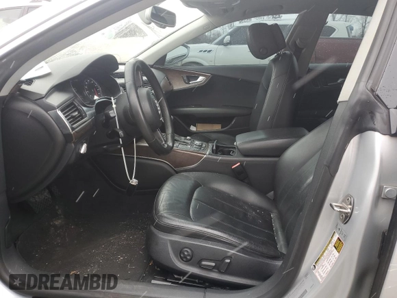 2013 Audi A7 Premium Plus with VIN WAUYGAFC1DN079559, listed as a Copart auction lot 46004095 with 135,165 mi miles and Salvage title. Bid and sale history available at DreamBid. Image 7.