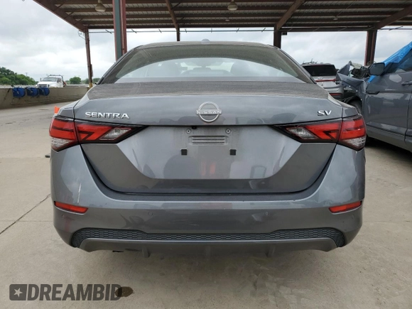 2024 Nissan Sentra SV with VIN 3N1AB8CV0RY341571, listed as a Copart auction lot 54752555 with 23,771 mi miles and Clean Title. Bid and sale history available at DreamBid. Image 6.