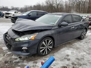 2019 Nissan Altima 2.5 Platinum with VIN 1N4BL4FW5KC130821, listed as a Copart auction lot 86431124 with 59,072 mi miles and Salvage Title. Bid and sale history available at carsss.com. Image 1.