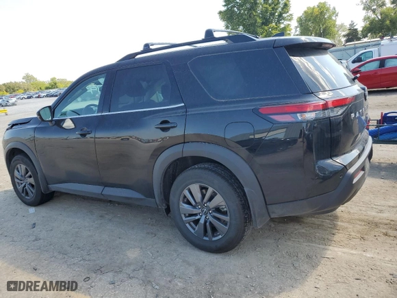 2024 Nissan Pathfinder SV with VIN 5N1DR3BC5RC241608, listed as a Copart auction lot 72323434 with 4,706 mi miles and Salvage Title. Bid and sale history available at carsss.com. Image 2.