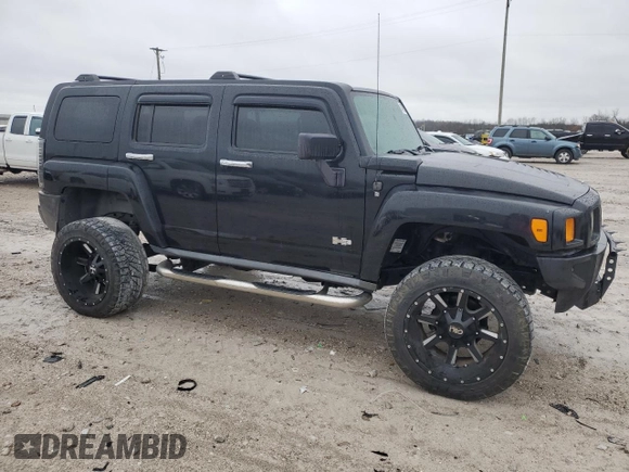 2008 Hummer H3 with VIN 5GTEN33E688229496, listed as a Copart auction lot 84799824 with 187,881 mi miles and Clean Title. Bid and sale history available at DreamBid. Image 4.