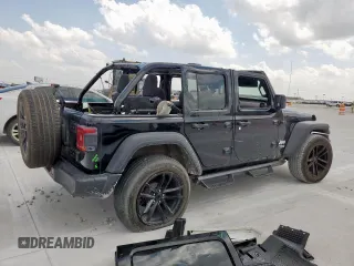 2020 Jeep Wrangler Unlimited Sport S with VIN 1C4HJXDN6LW312825, listed as a Copart auction lot 58836955 with 89,727 mi miles and Salvage title. Bid and sale history available at DreamBid. Image 3.