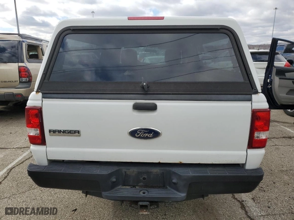 2011 Ford Ranger XL with VIN 1FTKR1AE0BPA12612, listed as a Copart auction lot 48140765 with 199,877 mi miles and Salvage Title. Bid and sale history available at carsss.com. Image 6.