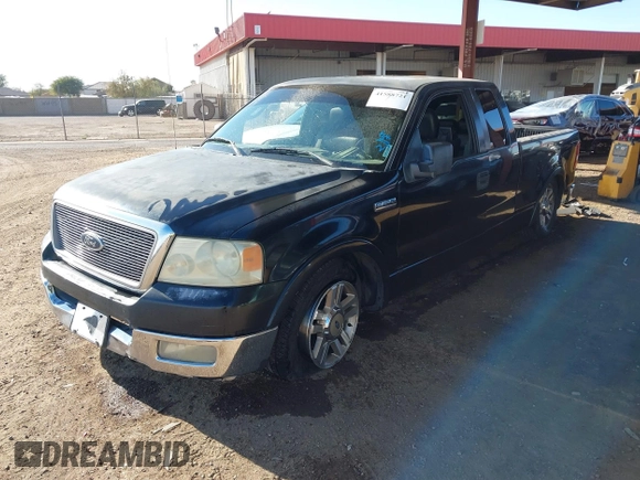 2005 Ford F-150 XLT with VIN 1FTPX12525NB25391, listed as a IAAI auction lot 41588721 with 241,743 mi miles. Bid and sale history available at carsss.com. Image 2.
