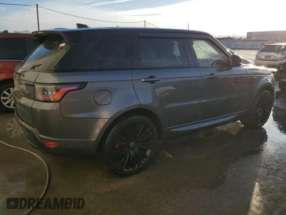 2019 Land Rover Range Rover Sport Dynamic with VIN SALWR2RE5KA833454, listed as a Copart auction lot 44151005 with 72,004 mi miles and Salvage Title. Bid and sale history available at DreamBid. Image 3.