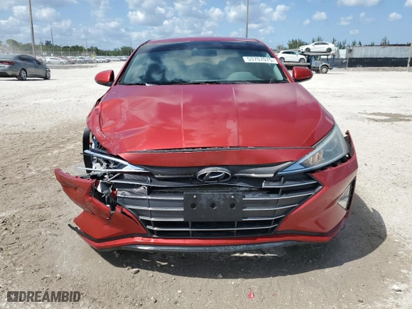 2020 Hyundai Elantra Value Edition with VIN 5NPD84LF1LH514027, listed as a Copart auction lot 53707075 with 70,932 mi miles and Clean Title. Bid and sale history available at carsss.com. Image 5.