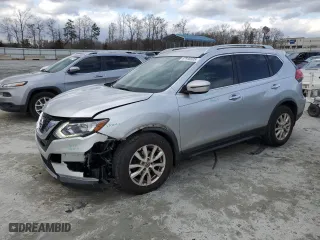 2017 Nissan Rogue S with VIN JN8AT2MT6HW383743, listed as a Copart auction lot 47916595 with 158,954 mi miles and Salvage Title. Bid and sale history available at carsss.com. Image 1.