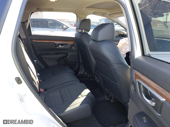 2021 Honda CR-V EX-L with VIN 2HKRW1H89MH409581, listed as a IAAI auction lot 41353401 with 99,968 mi miles. Bid and sale history available at carsss.com. Image 8.