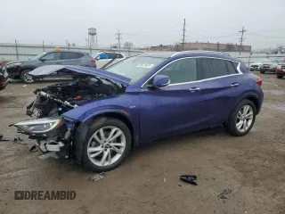 2019 Infiniti QX30 Luxe z VIN SJKCH5CP6KA010845, wystawiony jako Copart lot #86370424 z przebiegiem 43 741 mil mil oraz Szkody całkowita. Historia ofert i sprzedaży dostępna na DreamBid. Obrazek 1.