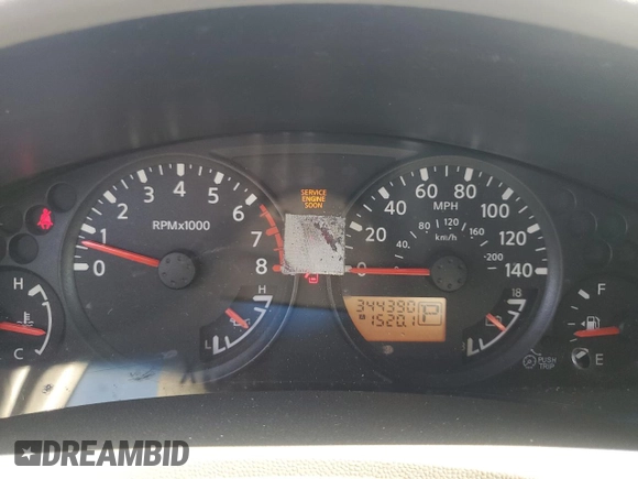 2009 Nissan Frontier LE with VIN 1N6AD09UX9C416211, listed as a Copart auction lot 61655315 with 344,390 mi miles and Salvage title. Bid and sale history available at DreamBid. Image 9.