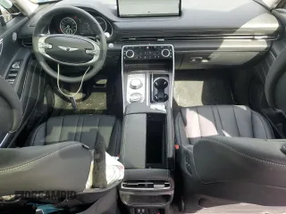 2024 Genesis GV80 with VIN KMUHCESCXRU160842, listed as a Copart auction lot 51163075 with 19,634 mi miles and Clean Title. Bid and sale history available at DreamBid. Image 8.
