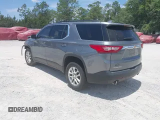 2019 Chevrolet Traverse LT Cloth with VIN 1GNERGKW0KJ123288, listed as a IAAI auction lot 42345412 with 78,696 mi miles and . Bid and sale history available at DreamBid. Image 3.