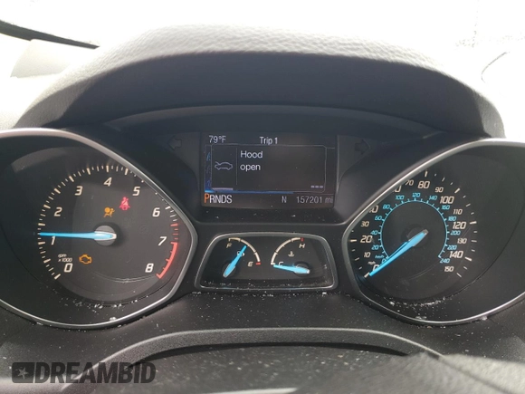 2013 Ford Escape SE with VIN 1FMCU0GX7DUA57262, listed as a Copart auction lot 59088705 with 157,201 mi miles and Salvage title. Bid and sale history available at DreamBid. Image 9.