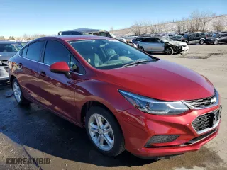2017 Chevrolet Cruze LT with VIN 1G1BH5SE6H7229544, listed as a Copart auction lot 87502315 with 96,898 mi miles and Salvage Title. Bid and sale history available at carsss.com. Image 4.
