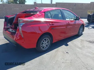 2016 Toyota Prius Four with VIN JTDKARFUXG3523023, listed as a IAAI auction lot 41754221 with 74,988 mi miles. Bid and sale history available at carsss.com. Image 4.