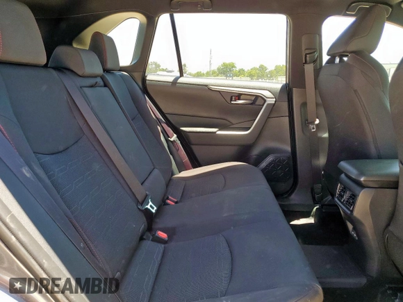 2025 Toyota RAV4 SE with VIN JTMCB3FV5SD244265, listed as a Copart auction lot 66194265 with 1,636 mi miles and Salvage title. Bid and sale history available at DreamBid. Image 11.