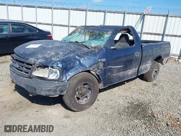 2002 Ford F-150 XL with VIN 1FTRF17292NB99722, listed as a IAAI auction lot 41658666 with 1 mi miles. Bid and sale history available at carsss.com. Image 17.